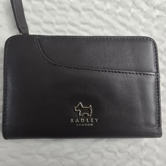 Radley London Charcoal Gray Leather Wallet - Picture 3 of 11